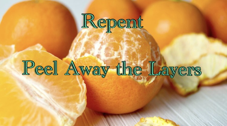 “Repent: Peel Away the Layers” by Rev. Beth O’Callaghan