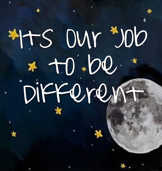 “It’s Our Job to be Different” by Rev. Beth O’Callaghan